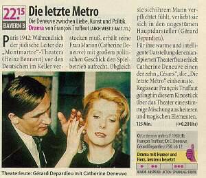 Paris - Die letzte Metro